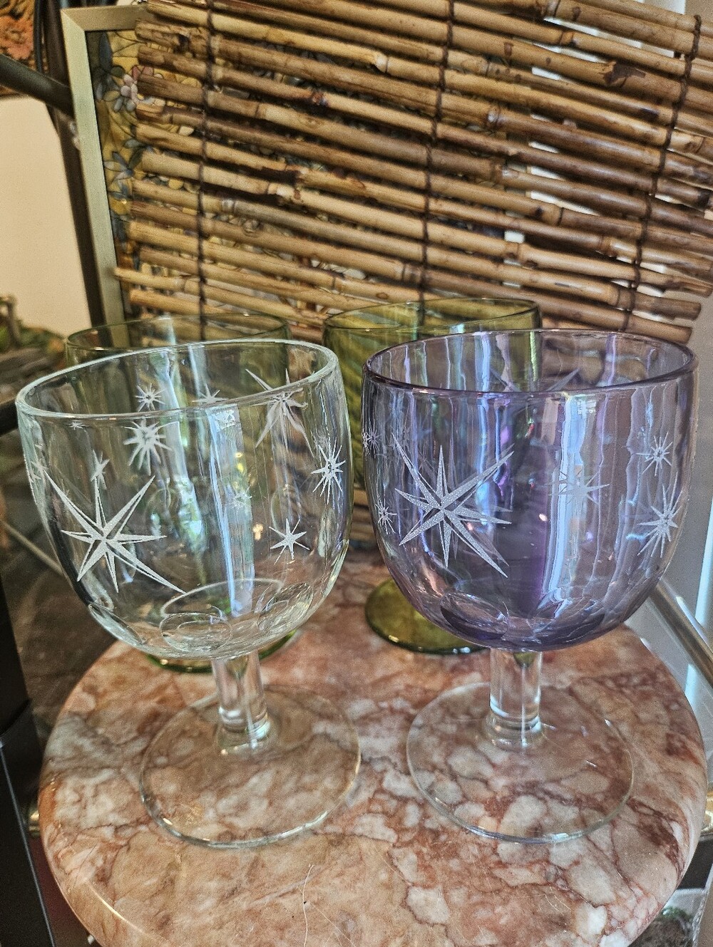 Vintage Bartlett Collins Cups Set Of 4